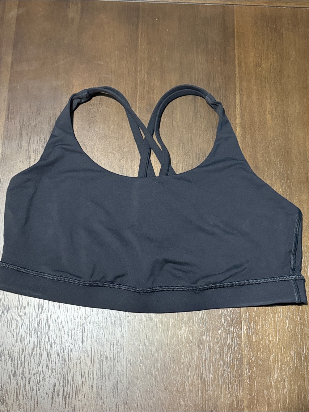 Lululemon Energy Black Sports Bra Size 12